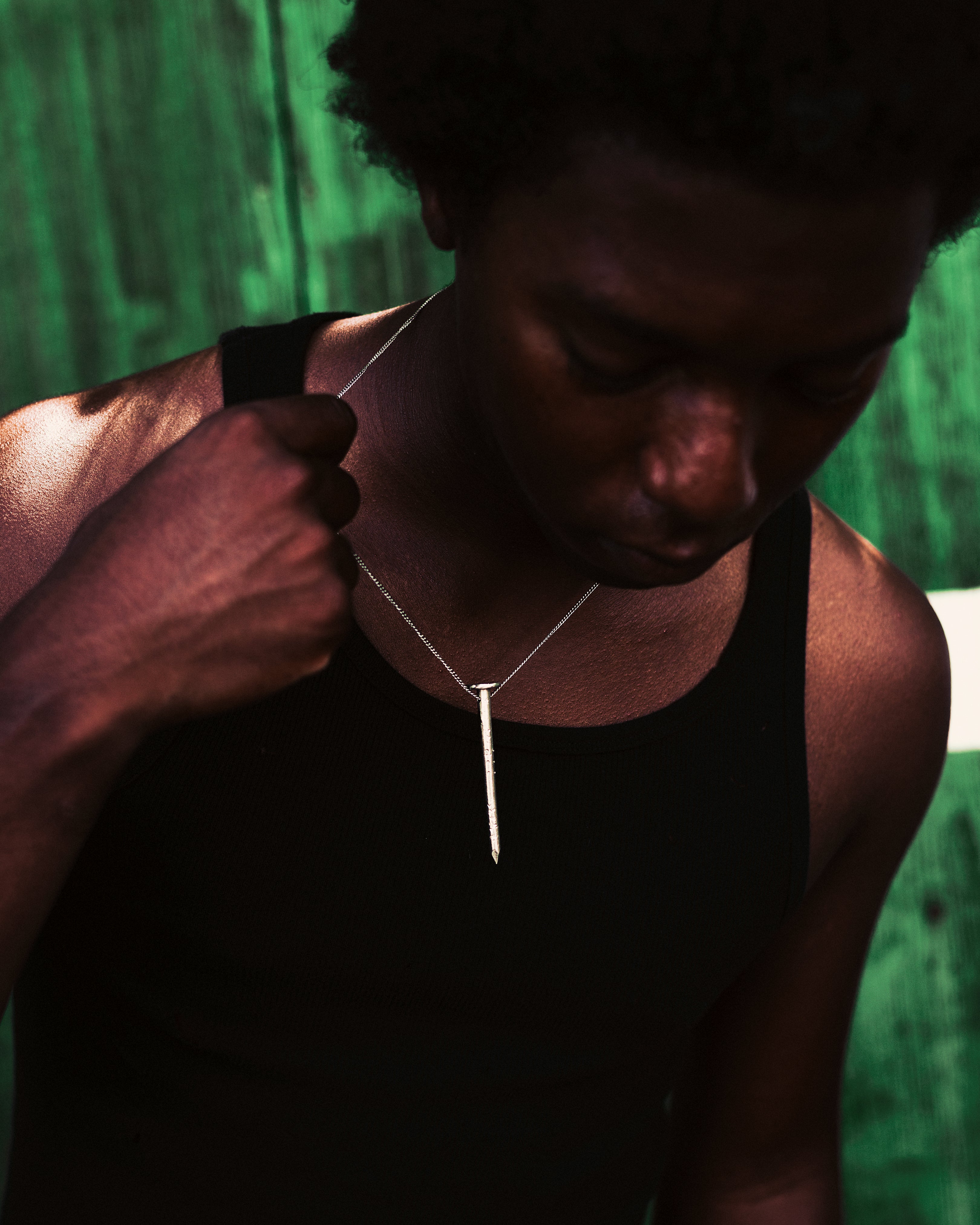 Nail necklace