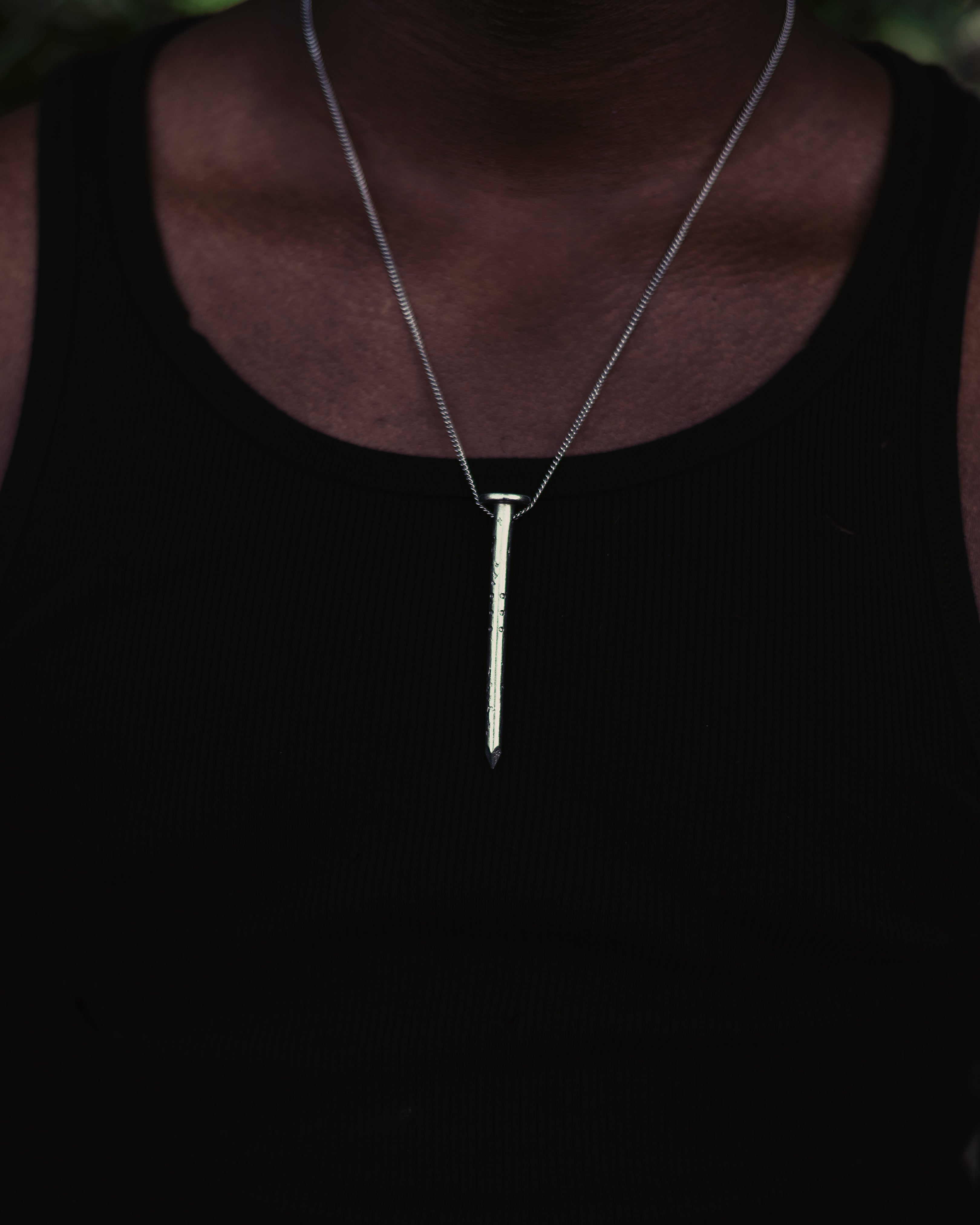 Nail necklace